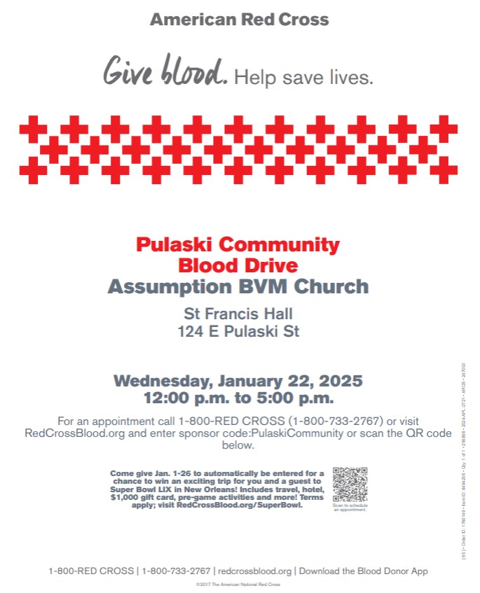 Red Cross Community Blood Drive