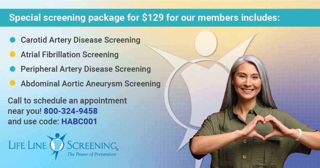 Lifeline Screening Wednesday, September 10, 2025