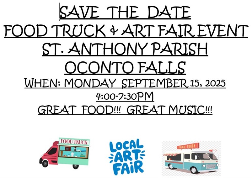St. Anthony Parish Food Truck & Art Fair Event