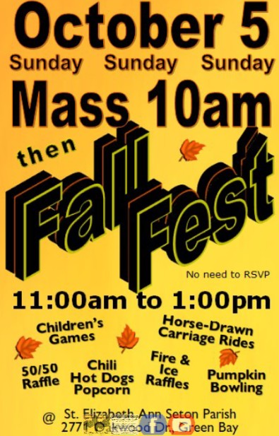 Fall Fest - St. Elizabeth Ann Seton
