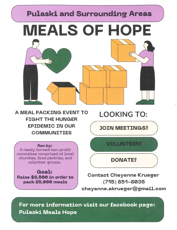 Meals of Hope - Saturday, March 14, 2026 at 9:00am