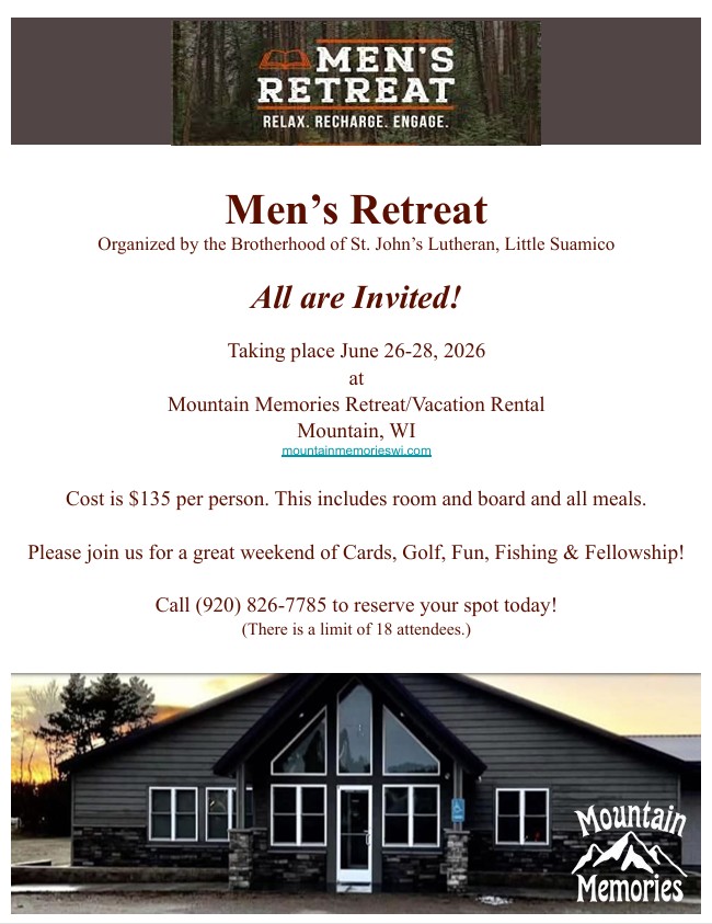 Men's Retreat